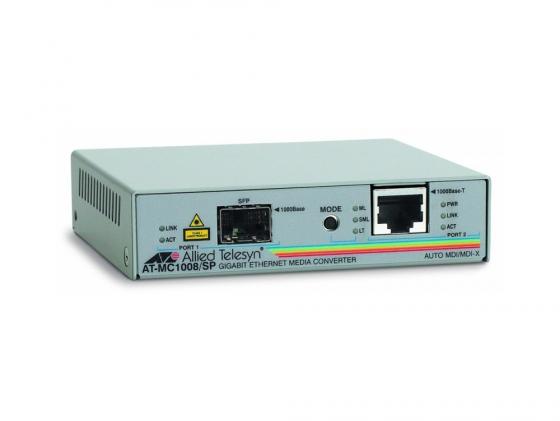 Медиаконвертер Allied Telesis AT-MC1008/SP 1000T to SFP