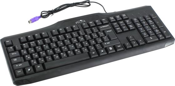 Клавиатура проводная Oklick 170M PS/2 черный