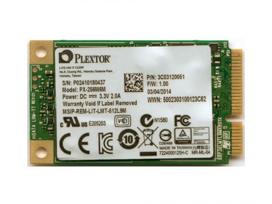 SSD Твердотельный накопитель mSATA 256GB Plextor M6 Read 520Mb/s Write 440Mb/s PX-256M6M