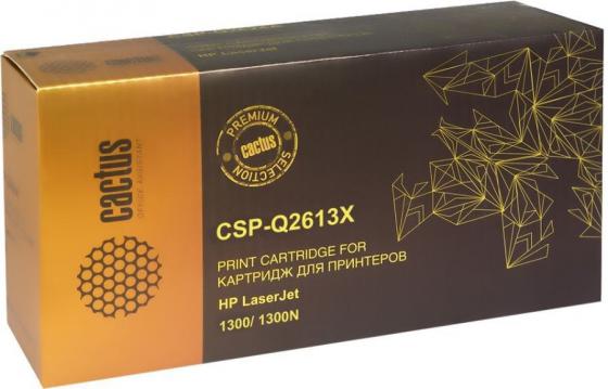 Тонер-картридж Cactus CSP-Q2613X PREMIUM для HP LaserJet 1300/1300N черный 5000стр