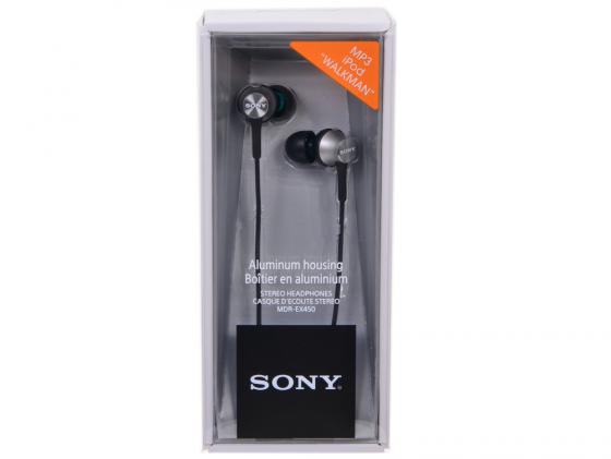 Наушники Sony MDR-EX450HQ/AЕ черный/серый