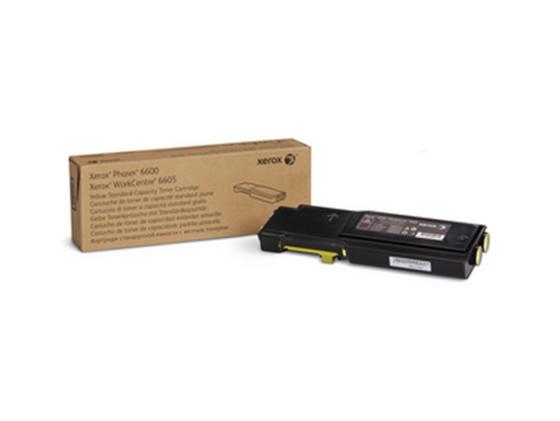 Тонер-картридж Xerox 106R02251 для Phaser 6600/ WorkCentre 6605 желтый 2000стр