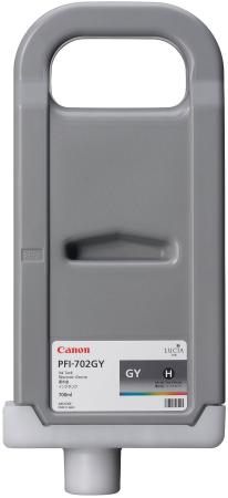 

Картридж Canon PFI-702GY для iPF8100/9100 серый