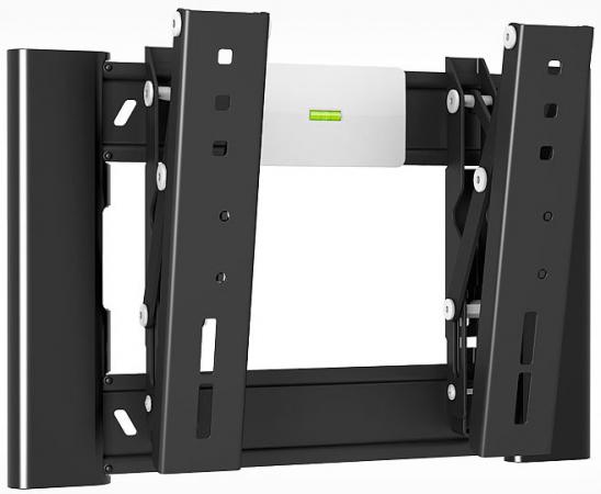Кронштейн Holder LCD-T2607-B черный для ЖК ТВ 22-47" настенный от стены 40мм наклон -2+15° поворот 0° до 30 кг