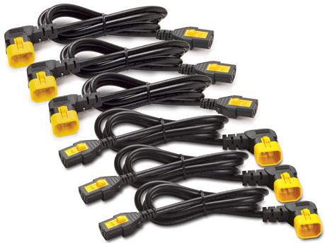 Кабель APC Power Cord Kit Locking C13 to C14 0.6м 6шт AP8702R-WW