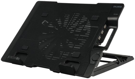 Подставка для ноутбука 17" Zalman ZM-NS2000 200мм вентилятор 3xUSB колонки черный
