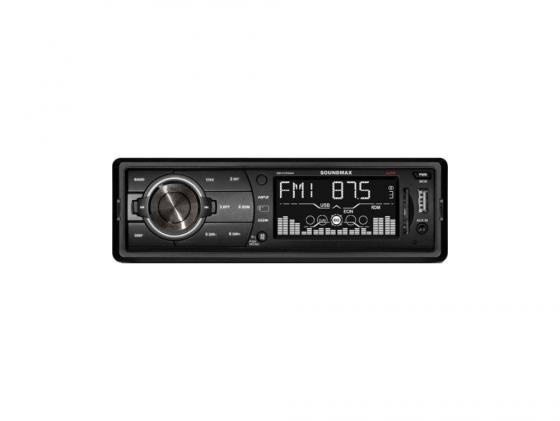 Автомагнитола Soundmax SM-CCR3044 бездисковая USB MP3 FM RDS SD MMC 1DIN 4x45Вт черный