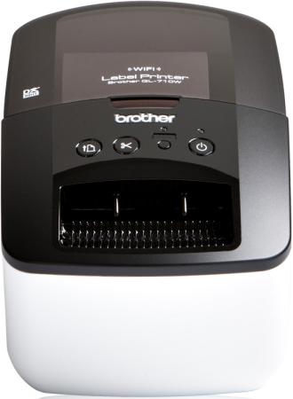 Принтер для печати наклеек Brother QL-710W ленточный WiFi QL710WR1