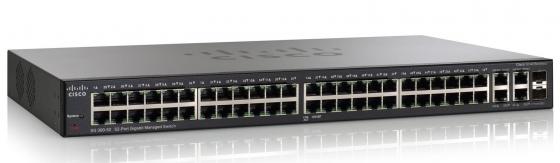 Коммутатор Cisco SG 300-52 управляемый 52 порта 10/100/1000Mbps Gigabit Managed Switch SRW2048-K9-EU