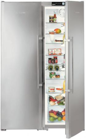 Холодильник Side by Side Liebherr SBSes 7252-24 001 серебристый