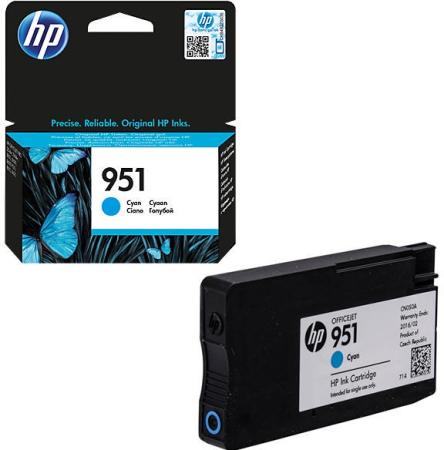 Картридж HP CN050AE №951 для Officejet Pro 8100/8600 голубой