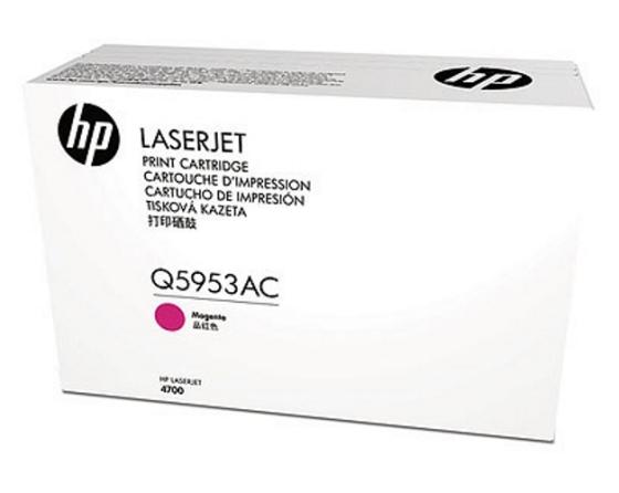 Картридж HP Q5953AC (643А) для LaserJet 4700 4700dn 4700dtn 4700n 4700ph+ 10000стр Пурпурный