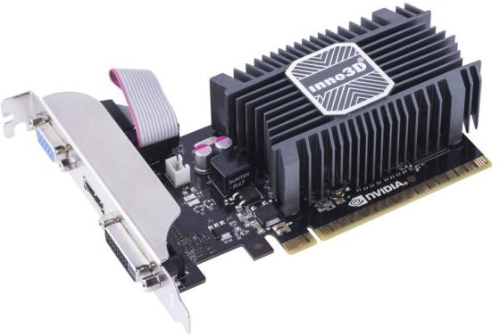 Видеокарта 2048Mb Inno3D GeForce GT730 c CUDA PCI-E 64bit SDDR3 DVI HDMI HDCP N730-1SDV-E3BX Retail