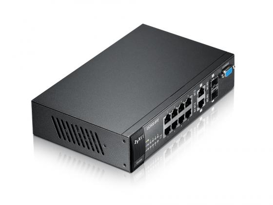Коммутатор Zyxel ES3500-8PD управляемый 8 портов 10/100/1000Mbps 2xSFP
