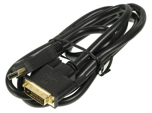 Кабель DVI DisplayPort 1.8м Ningbo 840970 круглый черный