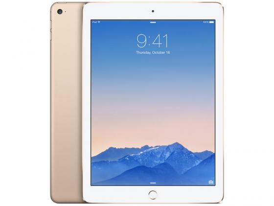 Планшет Apple iPad Air 2 128Gb 9.7" 2048x1536 A8X GPS IOS Gold золотой MH1J2RU/A