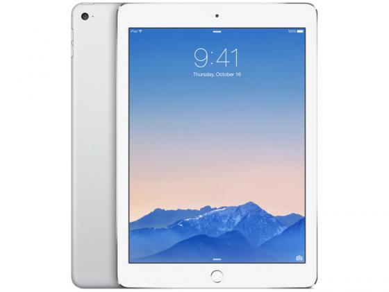 Планшет Apple iPad Air 2 128Gb Cellular 9.7" 2048x1536 A8X GPS IOS Silver серебристый MGWM2RU/A