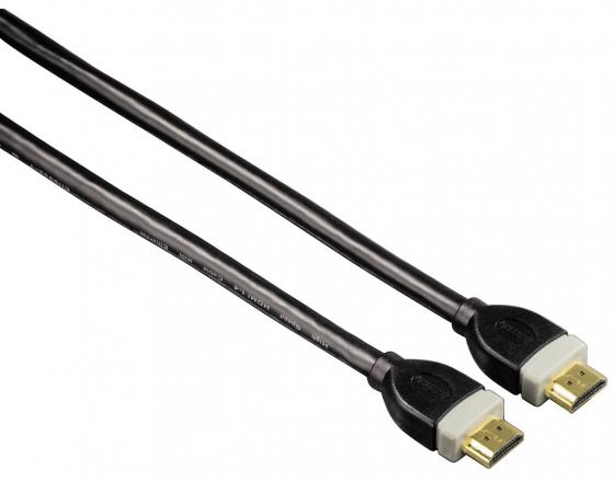 Кабель HDMI 1.8м HAMA H-39665 круглый черный