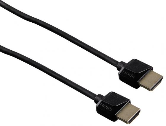 Кабель HDMI 1.5м Hama High Speed Flexi-Slim позолоченные контакты черный 122112