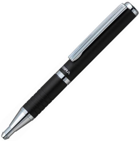 Шариковая ручка автоматическая Zebra SLIDE синий 0.7 мм BP115-BK 23471