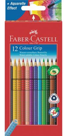 Карандаши цветные Faber-Castell Grip 2001 12 шт 112412