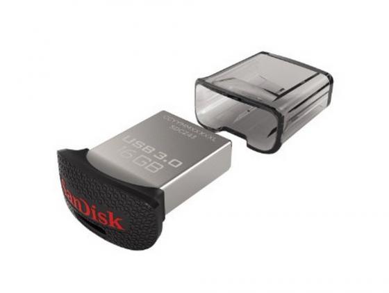 Флешка USB 16Gb SanDisk Ultra Fit SDCZ43-016G-G46 черный