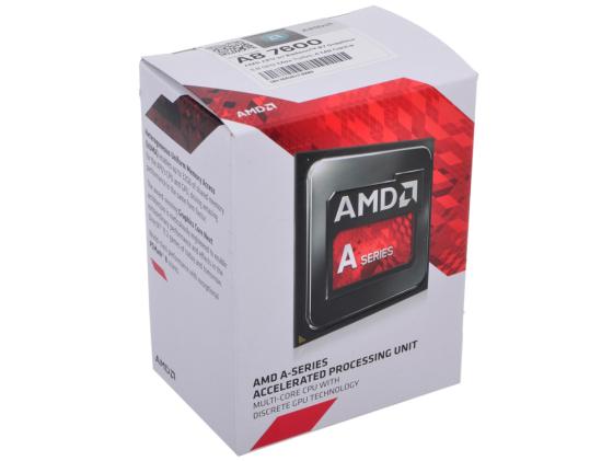 Процессор AMD A-series A8 X4 7600 3400 Мгц AMD FM2 BOX
