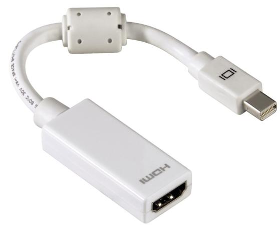 Адаптер Hama mini DisplayPort - HDMI H-53246