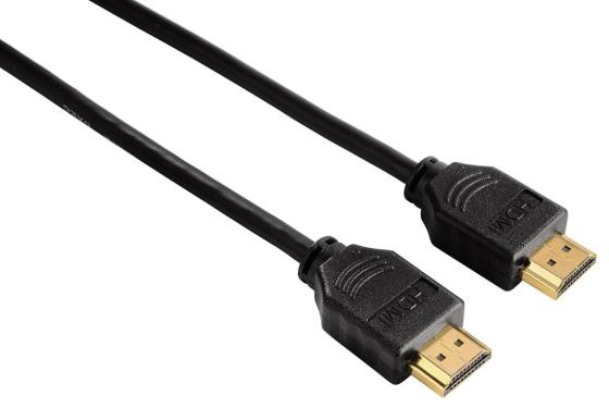 Кабель HDMI 1.5м HAMA 11964 круглый черный