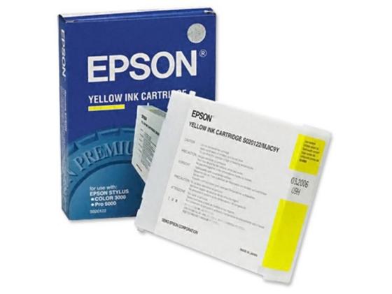 Картридж Epson C13S020122 для Stylus Color3000 желтый