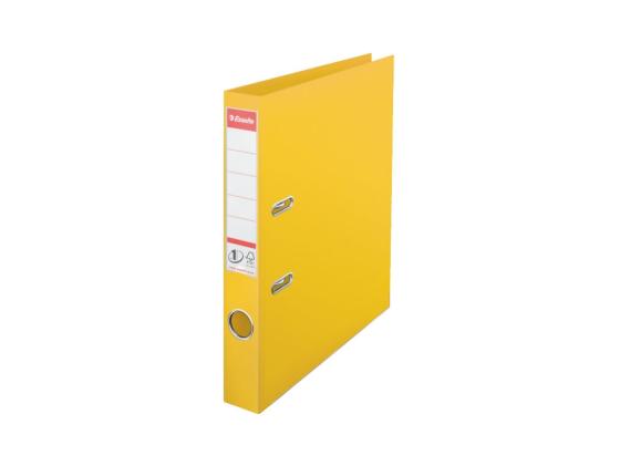 Папка-регистратор Esselte Power А4 50мм пластик желтый 811410P