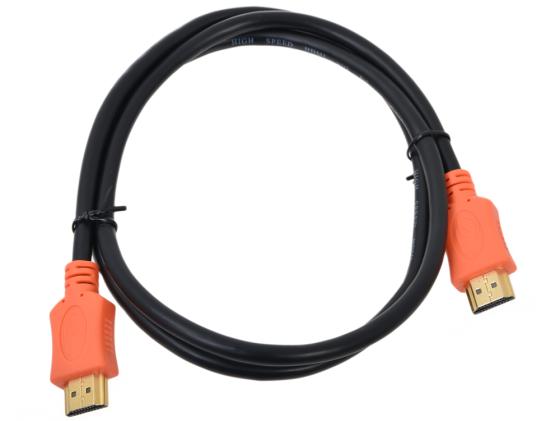 Кабель HDMI 1.0м Gembird v1.4 серия Light черный позолоченные разъемы CC-HDMI4L-1M