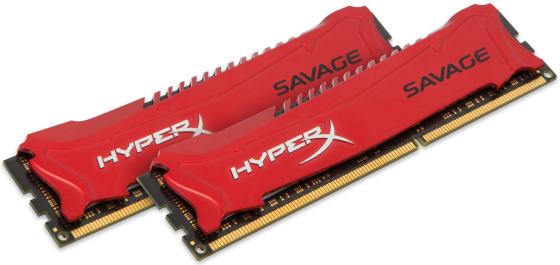 Оперативная память 8Gb (2x4Gb) PC3-19200 2400MHz DDR3 DIMM CL11 Kingston HX324C11SRK2/8 XMP HyperX Savage