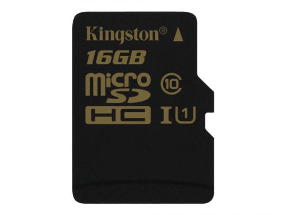 Карта памяти Micro SDHC 16GB Class 10 Kingston SDCA10/16GBSP