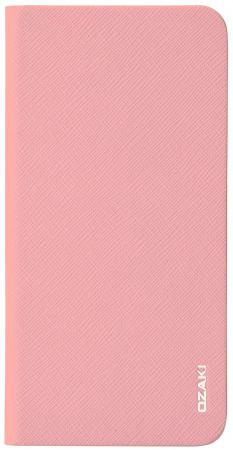 Чехол-книжка Ozaki O!coat 0.4+Folio для iPhone 6 Plus розовый
