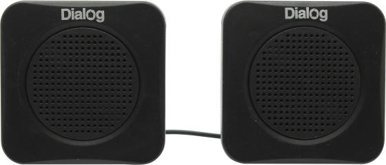 Колонки Dialog Colibri AC-01UP 1Вт USB черный