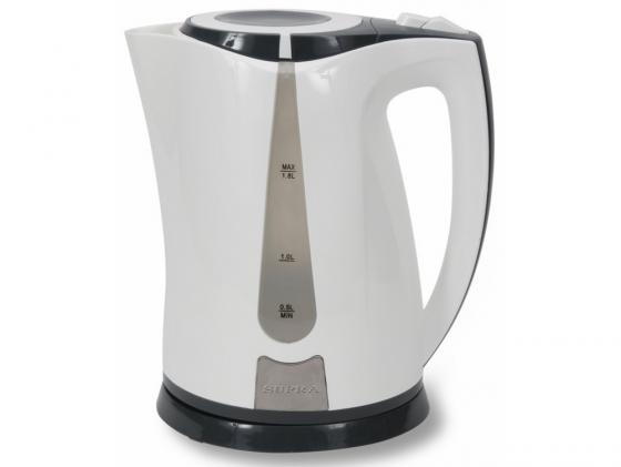 Чайник Supra KES-1821 2200 Вт 1.8 л пластик белый серый