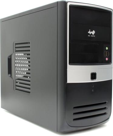 Корпус microATX InWin EMR-003BS 450 Вт серебристый чёрный
