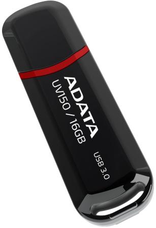 Флешка 16Gb A-Data AUV150-16G-RBK USB 3.0 черный