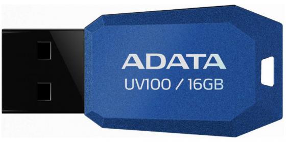 Флешка USB 16Gb A-Data UV100 USB2.0 AUV100-16G-RBL синий