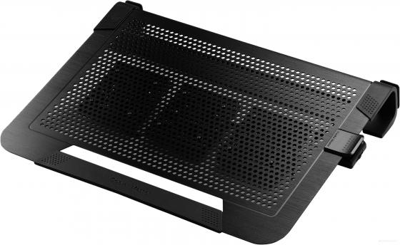 Подставка для ноутбука до 19" Cooler Master NotePal U3 Plus R9-NBC-U3PK-GP пластик/алюминий/резина 1800об/мин 23db черный