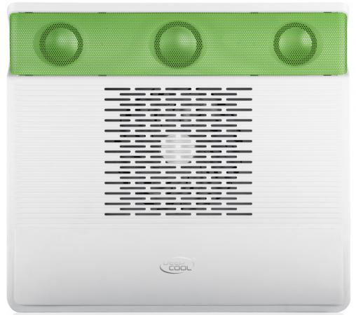 Подставка для ноутбука 15.6" Deepcool M3 GREEN 360x327x54mm 2xUSB 1100g 21dB зеленый