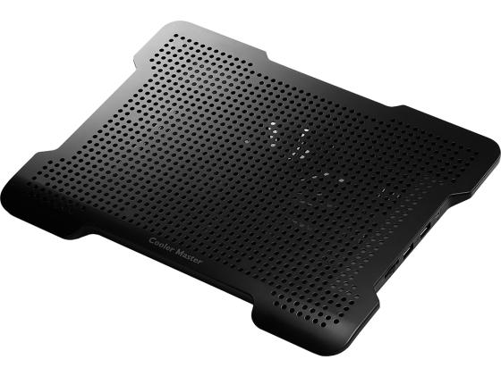 Подставка для ноутбука до 15" Cooler Master NotePal X-Lite II R9-NBC-XL2K-GP пластик/металл 1400об/мин 21db черный