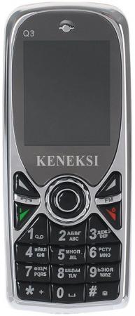 Мобильный телефон KENEKSI Q3 черный 1.77"