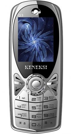 Мобильный телефон KENEKSI Q3 серебристый 1.77"