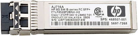 Трансивер HP C8S75A 1Gb RJ-45 iSCSI SFP 4 Pk for MSA2040 only C8R14A C8R15A C8R09A