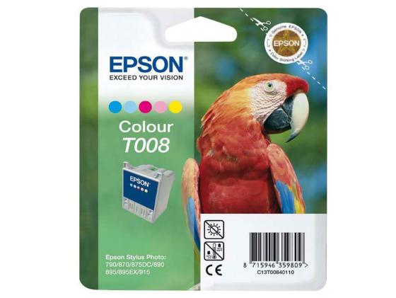 

Картридж Epson C13T00840110 для StPh 870 890 790 895 цветной