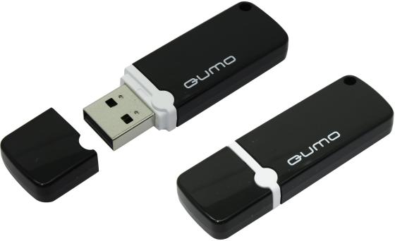 Флешка USB 8Gb QUMO Optiva 02 USB2.0 черный QM8GUD-OP2-black флешка qumo optiva ofd 01 8gb черный