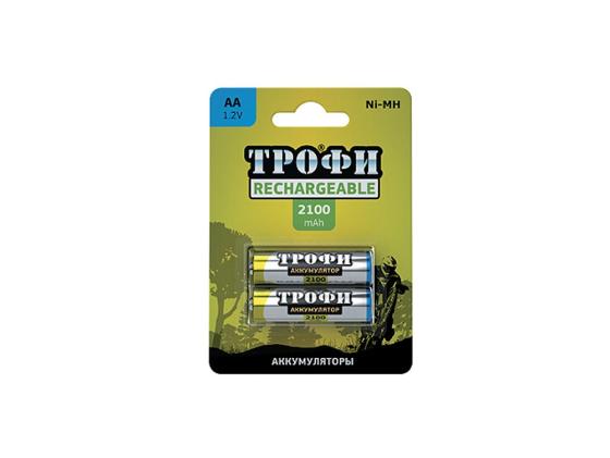 

Аккумулятор 2100 mAh ТРОФИ HR6-2BL AA 2 шт