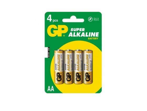 Батарейка GP Super 15A(CR4)-UE4/BC4 AA 4 шт
